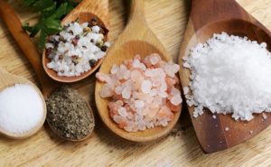 Sal comum versus sal do himalaia