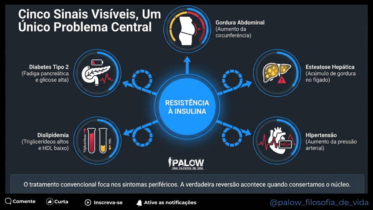 You are currently viewing Resistência a Insulina: 5 sinais, um único problema